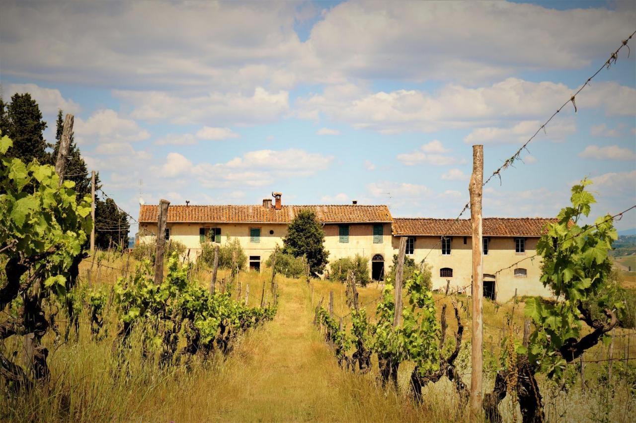 Agriturismo Fattoria Le Caprine Gambassi Terme Exteriör bild