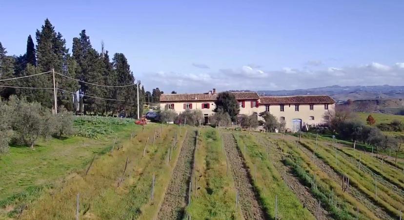 Agriturismo Fattoria Le Caprine Gambassi Terme Exteriör bild